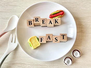 朝食に食べるものは毎日同じ？
